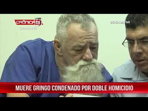 Muere Larry Robert Mccartney, el gringo acusado de doble asesinato en Granada - Nicaragua