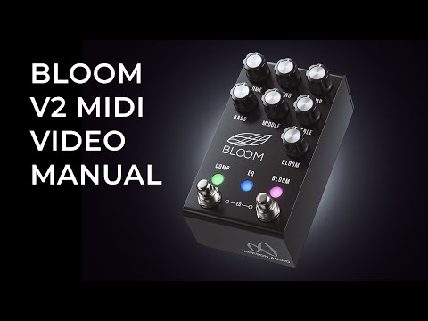 JACKSON AUDIO BLOOM V2 MIDI - VIDEO MANUAL