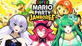 【MARIO PARTY JAMBOREE】gaming with the triple bakas【LUNARIA】 💝