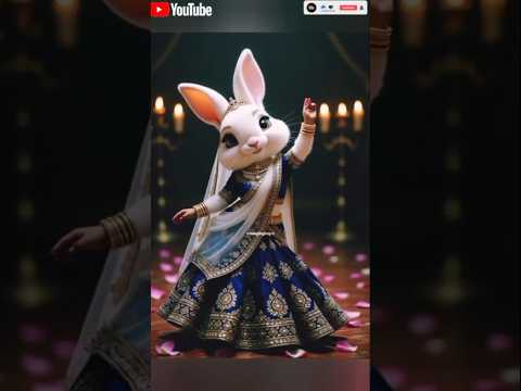 #jhalaksoni |Royal Blue Bride Bunny 💙 Sajna Song Dance 👰🐇 | @naughtyboy-n”