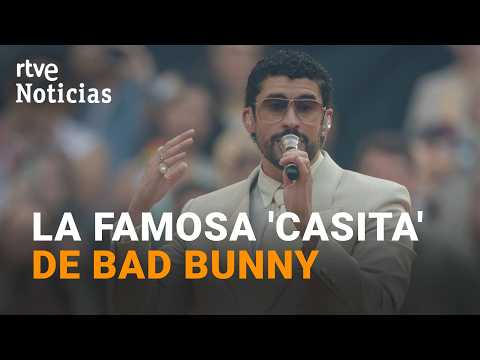 La CASITA de BAD BUNNY hace un HOMENAJE a la IDENTIDAD PUERTORRIQUEÑA | RTVE Noticias