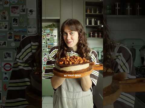 TORTA DE PAÇOCA CARAMELIZADA!! 🤤