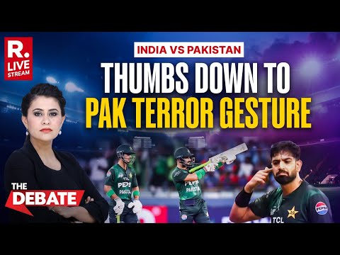 India vs Pakistan: Gestures, Anything But Cricket - The Big Debate LIVE