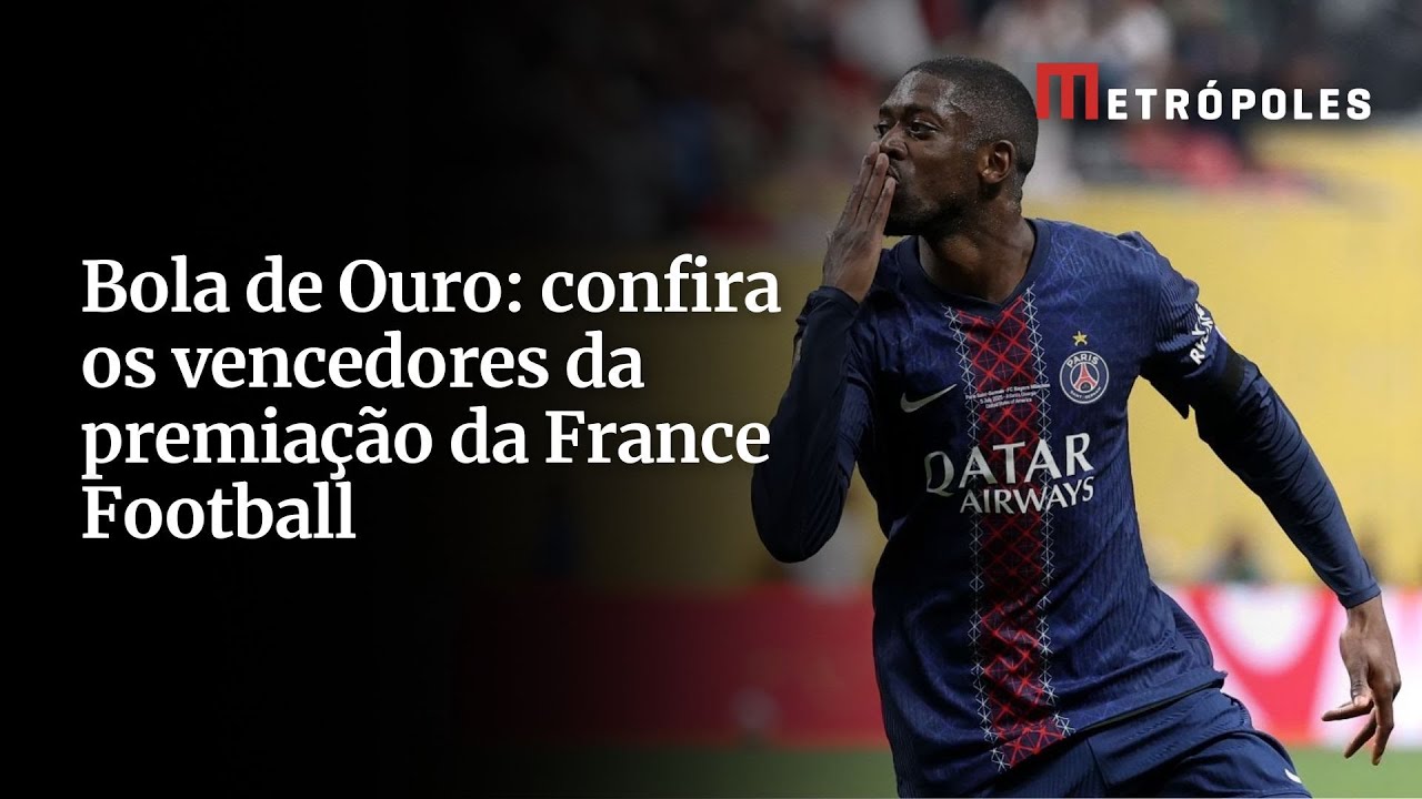 Bola de Ouro: confira os vencedores da premiação da France Football