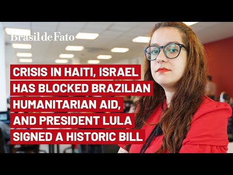 Twitter Drops #3 - Crisis in Haiti, Israel has blocked Brazilian humanitarian aid, and more