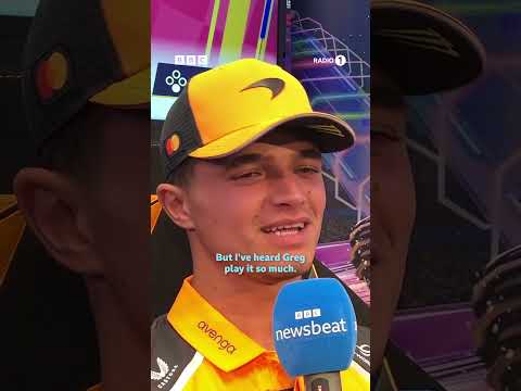 well this is awkward 😬🥩 @LandoNorris