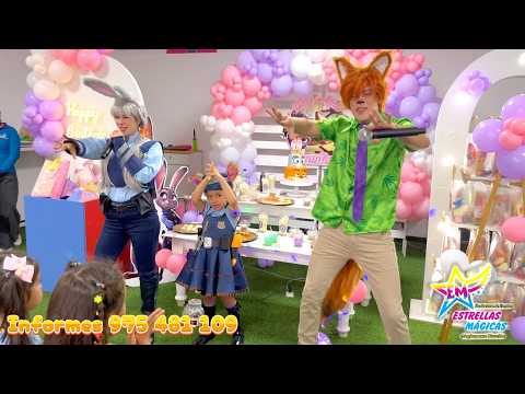 Show Infantil Zootopia con Nick y Judy con Estrellas Magicas!!!