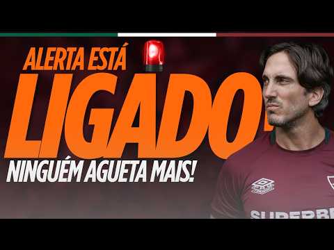 Fluminense enfrenta crise sob comando de Zubeldía com quatro jogos sem vitória e pressão da torcida