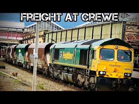 Freight and a few added extras at Crewe 20/3/23