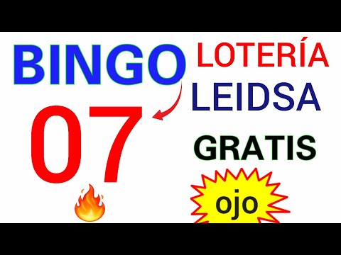 07 07 07 BINGASOO..! loteria LEIDSA de HOY/ PALÉ Y SÚPER para GANAR la LOTERÍAS HOY DOMINGO 18/09/22