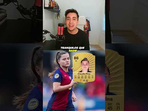 POR QUÉ ODIAN a CLAUDIA PINA? 🤯 #fc26 #carta