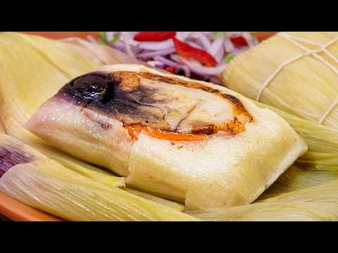 Tamales Serranitos de Chancho | Tamales Peruanos | RECETA PERUANA | Sazón y Corazón