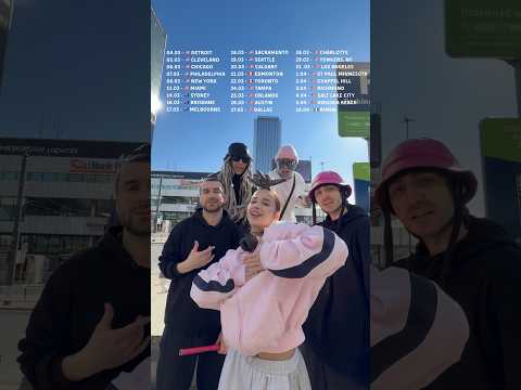 США, вже завтра ми починаємо наш тур, ви чекаєте?🇺🇸 #kalushorchestra #simbochka #usa #tour