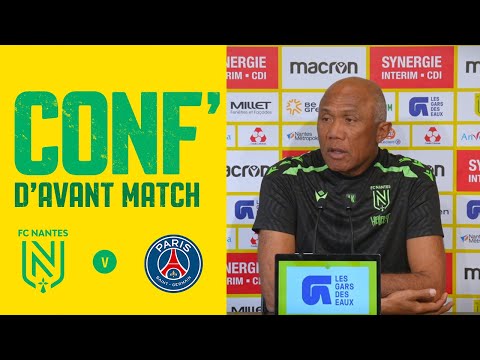 #J29 : Antoine Kombouaré avant FC Nantes - Paris SG