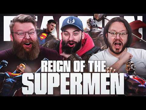 Reign of the Supermen - MOVIE REACTION!!