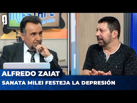 SANATA MILEI FESTEJA LA DEPRESIÓN | Alfredo Zaiat con Roberto Navarro