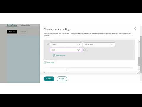 Citrix Adaptive Authentication - Zero-Trust Device Posture Policy Configuration Demo