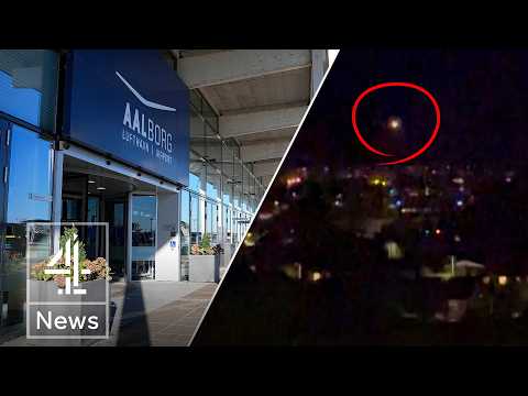 Drones disrupt Danish airports