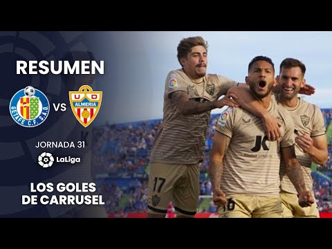 El Almería gana el duelo al Getafe en la lucha por no descender | Resumen del Getafe 1 - 2 Almería