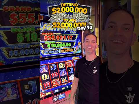 Hoping that Lightning Cash strikes TWICE ⚡ Day 30: Betting $2M to WIN $2M