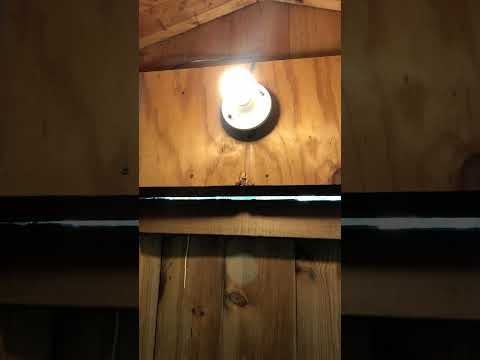 Ryobi 18V Lighting for Shed