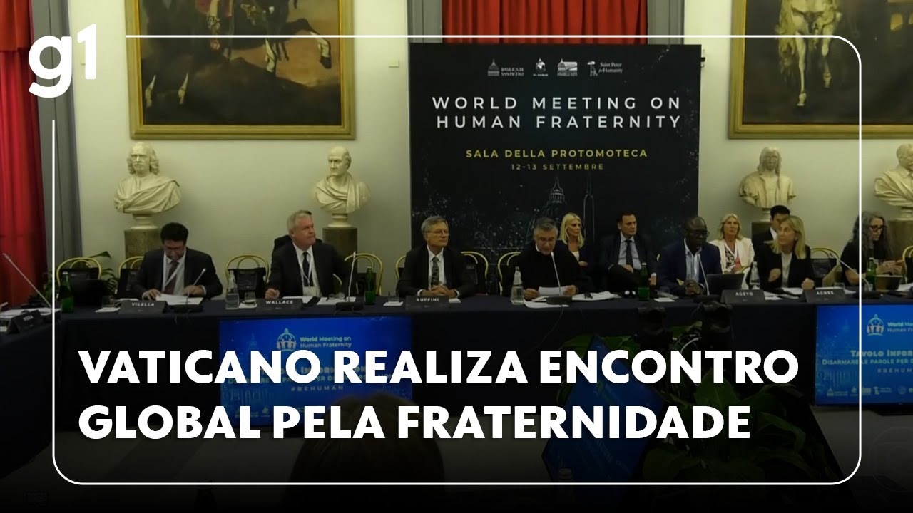 Vaticano realiza encontro mundial para promover a fraternidade humana
