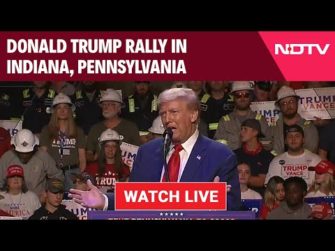 Donald Trump Live | Trump Rally In Indiana | Trump Speech Live | Trump Campaign | US Elections 2024