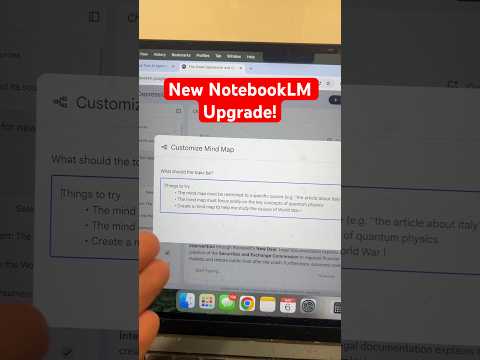 NotebookLM’s New Mind Maps Feature is Crazy! #shorts