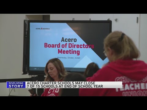 Acero Schools propose closing 7 charter schools; about 2,000 students to be impacted