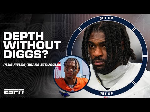 Do the Cowboys have DEPTH without Trevon Diggs? + Who's to blame for the Bears' struggles? | Get Up video clip