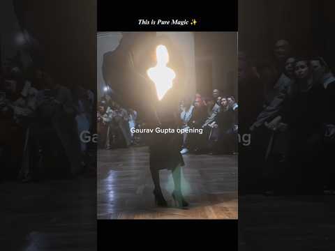 Opening look of Gaurav Gupta couture 2026 #fashion #model #design #fashionshow