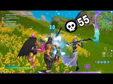 55 Kills *FORTNITE SQUAD WORLD RECORD* | Fortnite Chapter 2/Season 11
