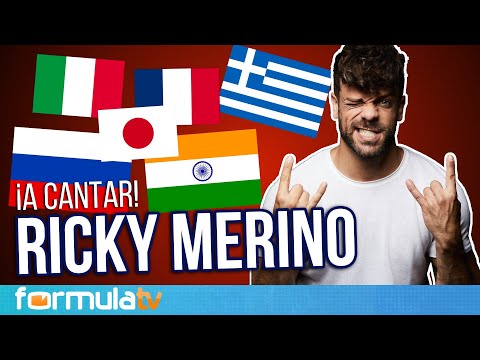 Ricky Merino canta en 190 idiomas sus canciones (más o menos)