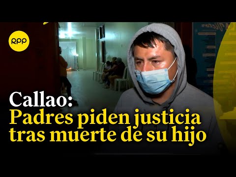 Callao: Padres piden justicia para su hijo que murió en un accidente de tránsito