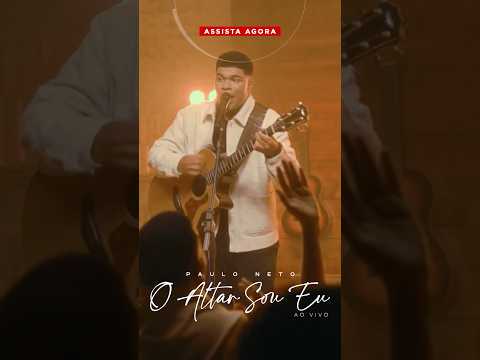 Assista agora ao lançamento do cantor Paulo Neto 