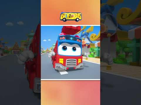 Las ruedas del autobús - GoGoBus en español #shorts #cancionesinfantiles