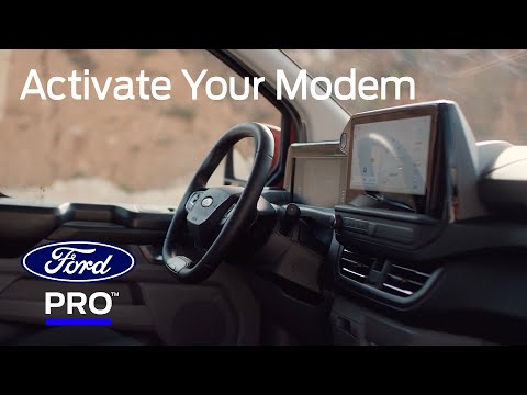 How and why to activate your Ford in-vehicle modem | Ford Pro™