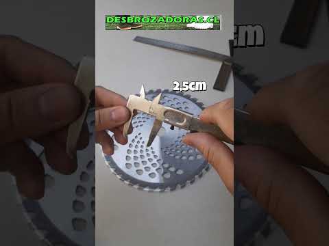 XINOU Disco 40 dientes 40T para desbrozadora desmalezadora