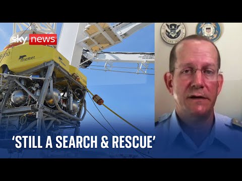 Missing Sub: 'Search and rescue operation continues' - Rear Admiral leading the search