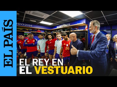 EUROCOPA | El rey Felipe VI felicita a la selección española por su victoria ante Italia | EL PAÍS