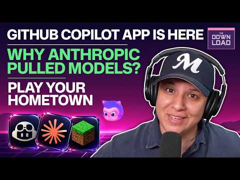 The Download: GitHub Copilot app, Anthropic news, and Minecraft