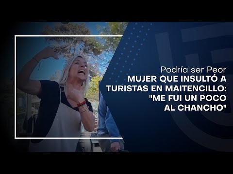Mujer que insultó a turistas en restaurante en Maitencillo: Me fui un poco al chancho