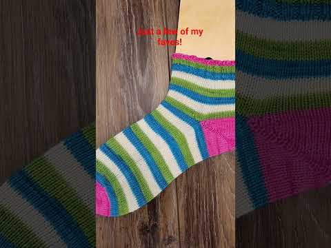 Just a few of my favorite knitted socks!
