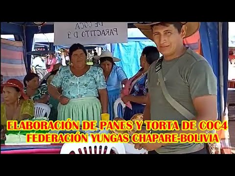 FERIA DE COCA Y DE LA PRODUCCIÓN AGRICOLA EN LA #FEDERACIÓN YUNGAS CHAPARE.#BOLIVIA..