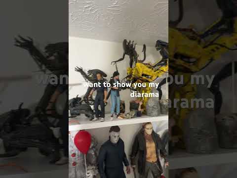 NECA Alien Display 2024 #actionfigures #marvellegends