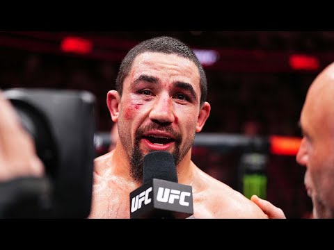 Robert Whittaker Octagon Interview | UFC 298