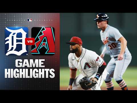 디트로이트 타이거스 vs 애리조나 다이아몬드백스 경기 하이라이트 (3/31/26) | MLB 하이라이트