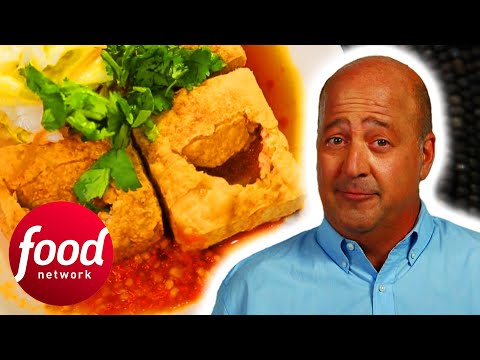 Andrew Zimmern Explains Taiwan's Infamous Stinky Tofu | Bizarre Foods: Delicious Destinations