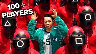 YouTube thumbnail for Enardo's video titled 'I Recreated Squid Game 3 In Rust'