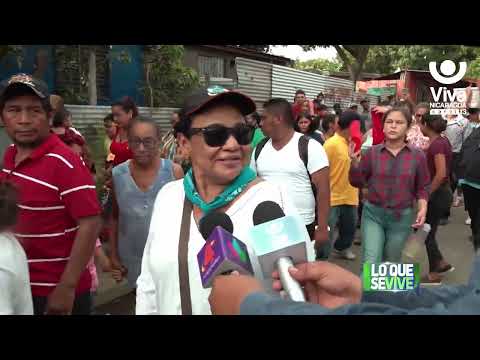 Santo Domingo de Abajo inicia peregrinación por Ciudad Sandino y Managua
